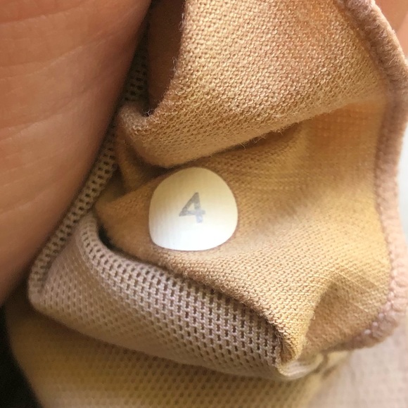 Lululemon scoop neck tank white and black striped - Picture 4 of 6